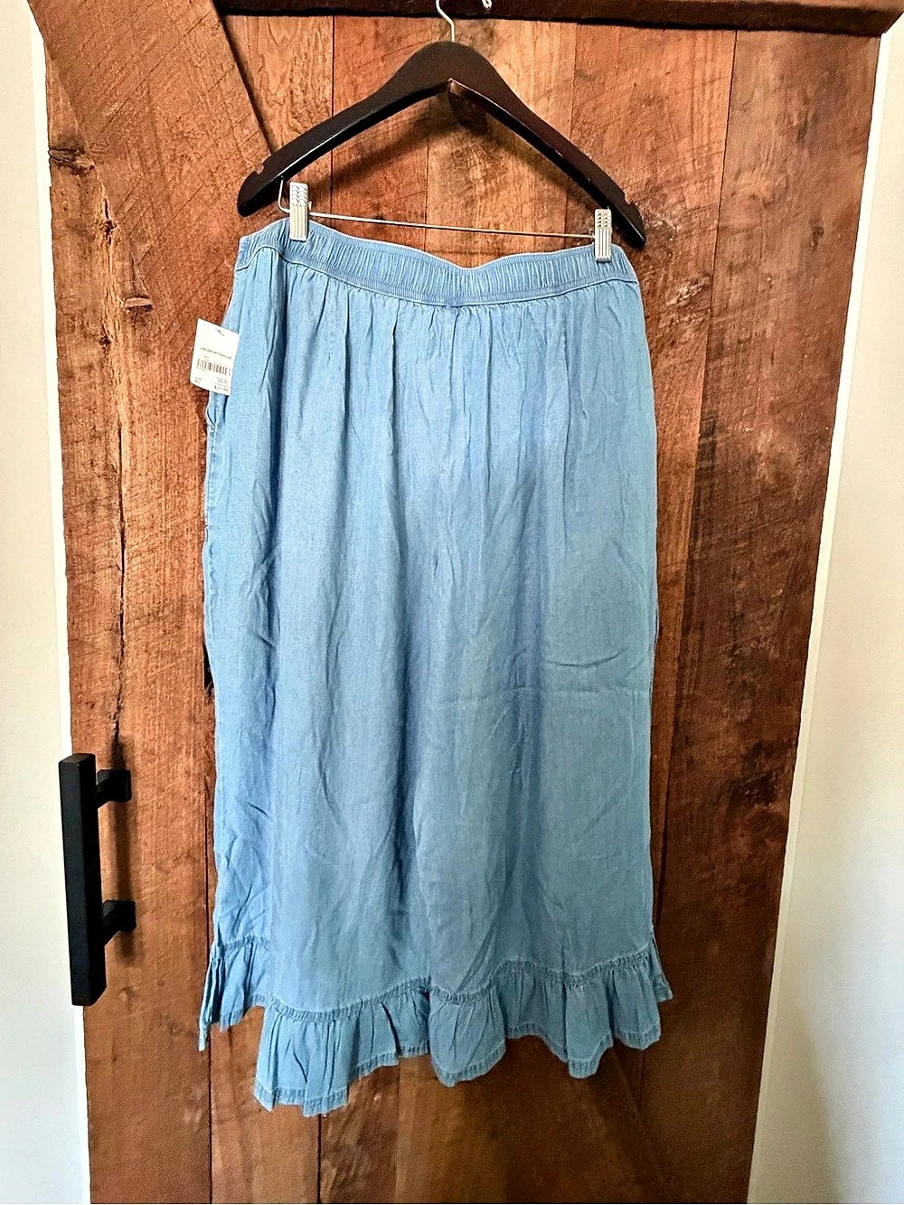 EST. 1946 Blue Maxi Skirt Size XL NWT